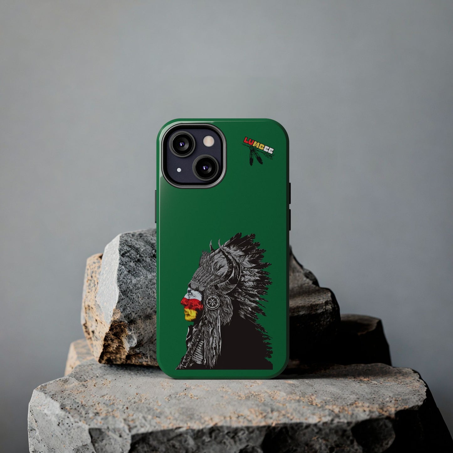 Green Tough Phone Case — 910 Indian Chief