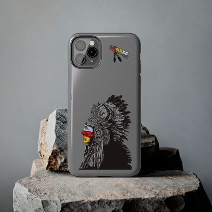 Grey Tough Phone Case — 910 Indian Chief
