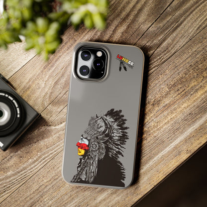 Grey Tough Phone Case — 910 Indian Chief