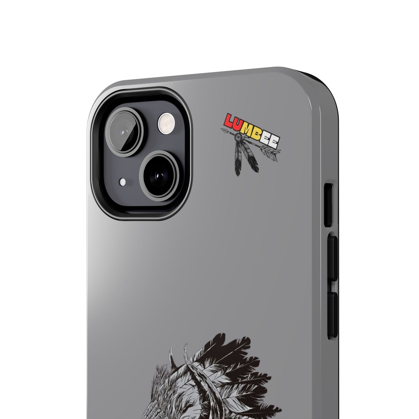 Grey Tough Phone Case — 910 Indian Chief