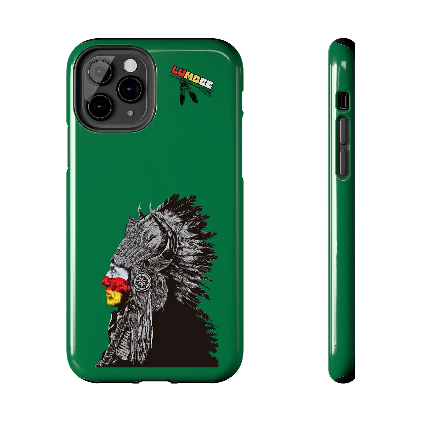 Green Tough Phone Case — 910 Indian Chief