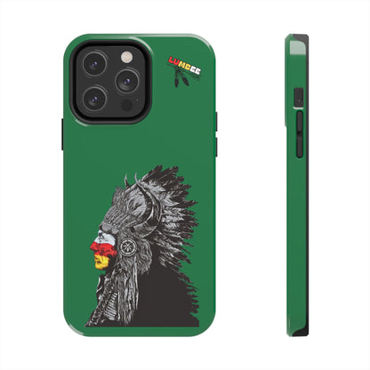 Green Tough Phone Case — 910 Indian Chief