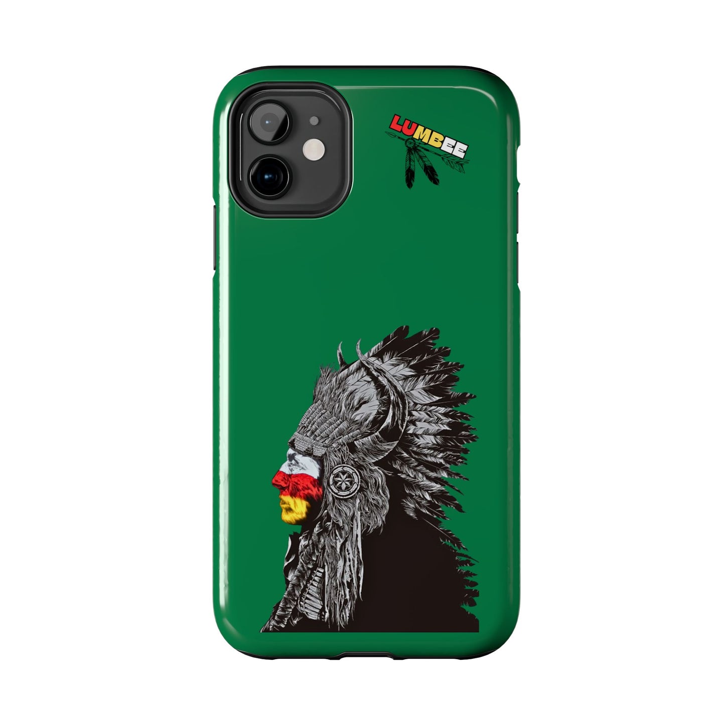 Green Tough Phone Case — 910 Indian Chief