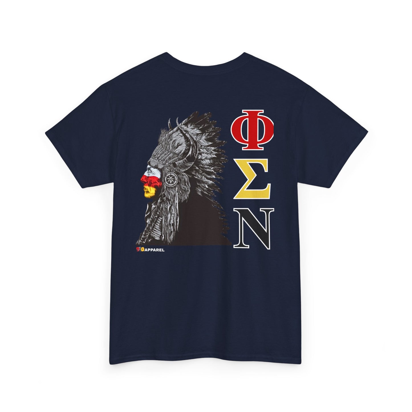 Phi Sigma Nu Graphic Tee - Indian Chief