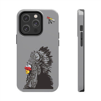 Grey Tough Phone Case — 910 Indian Chief