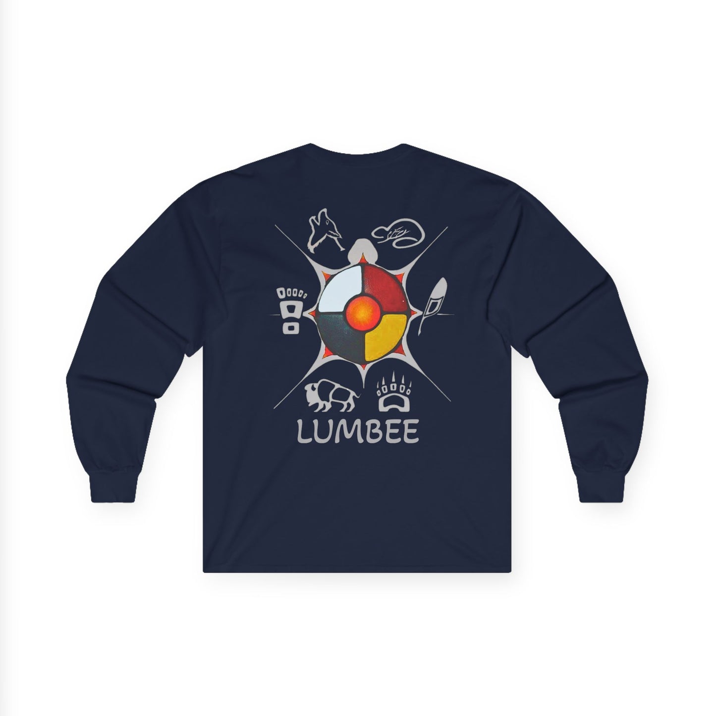Cultural Lumbee Medicine Wheel LS Graphic Tee | Unisex