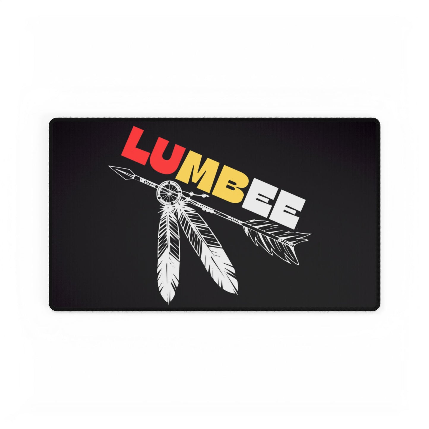 Lumbee Tribal Desk Mat | Black