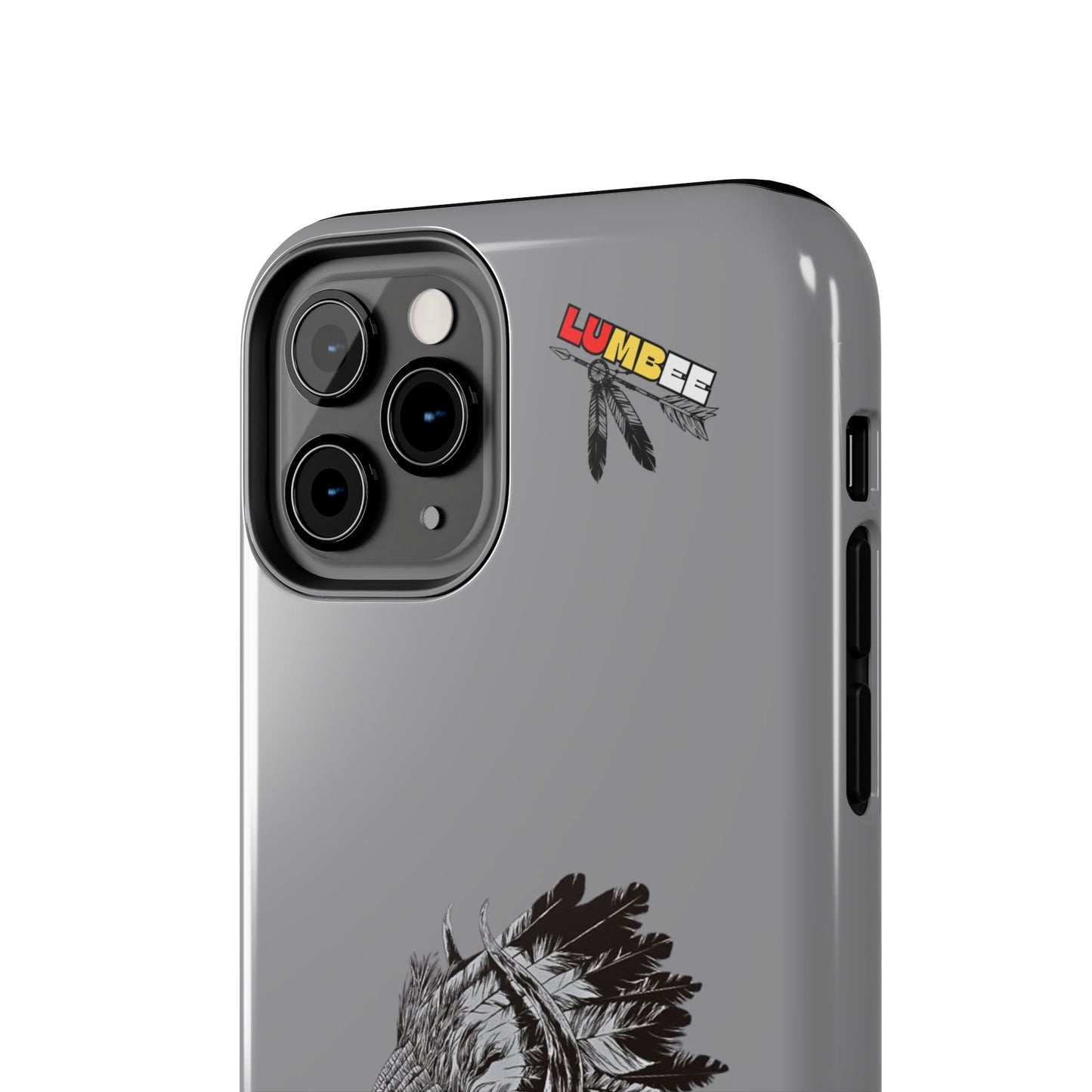 Grey Tough Phone Case — 910 Indian Chief
