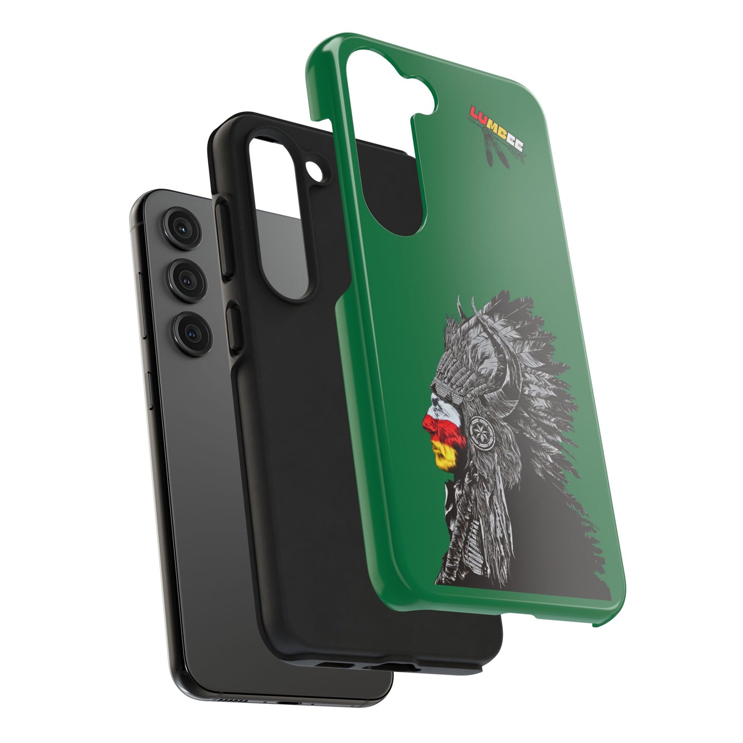 Green Tough Phone Case — 910 Indian Chief
