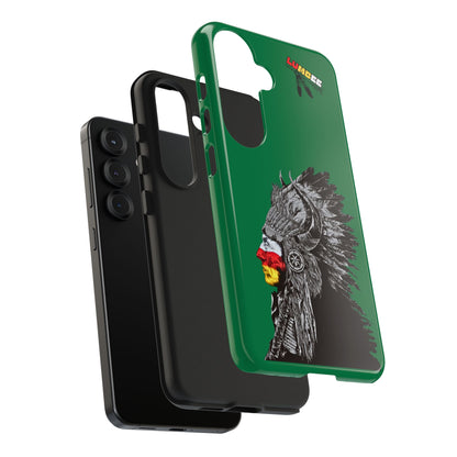 Green Tough Phone Case — 910 Indian Chief