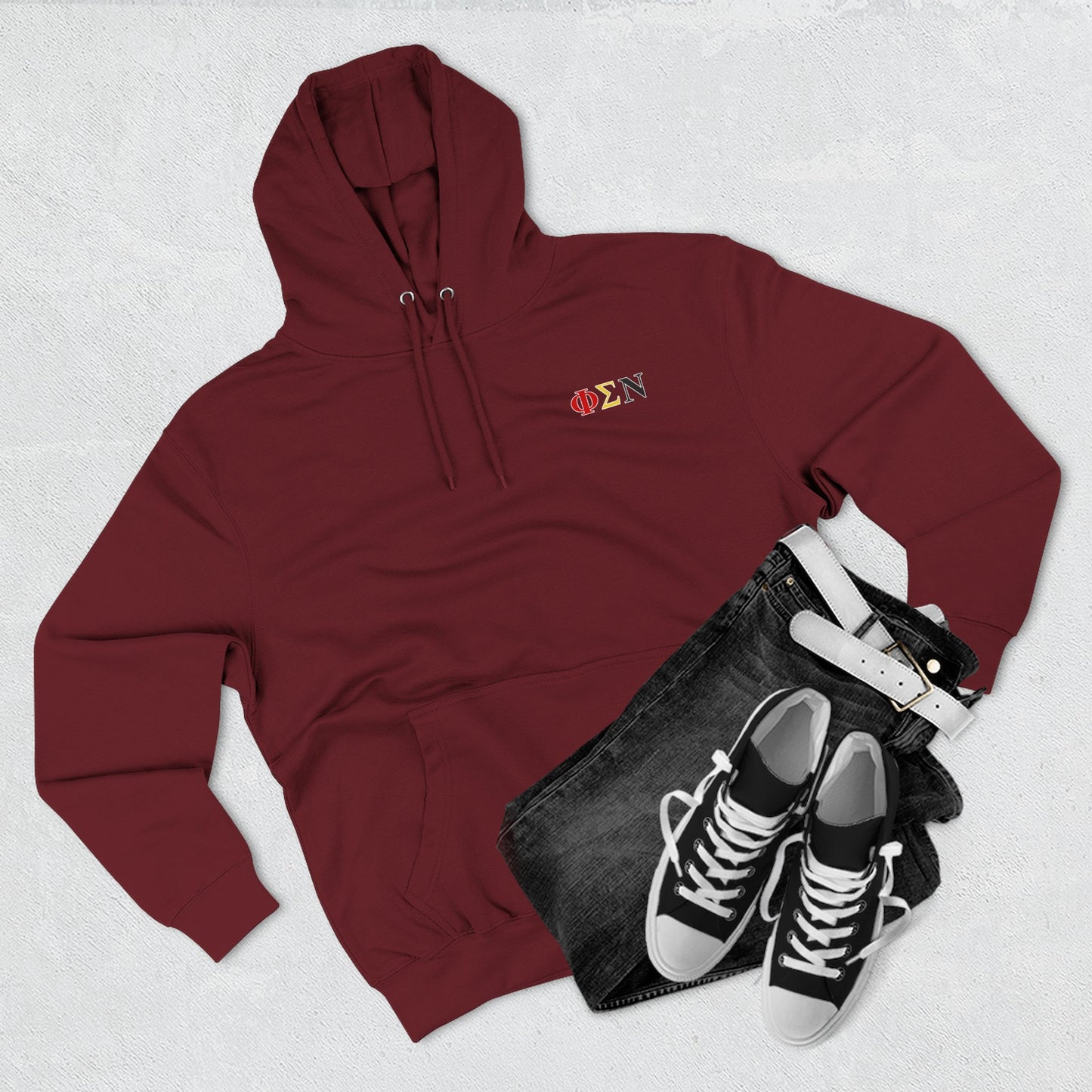 Phi Sigma Nu Fleece Graphic Hoodie