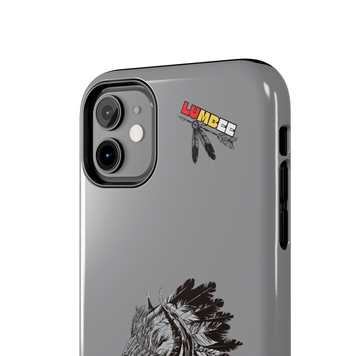 Grey Tough Phone Case — 910 Indian Chief