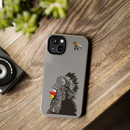Grey Tough Phone Case — 910 Indian Chief