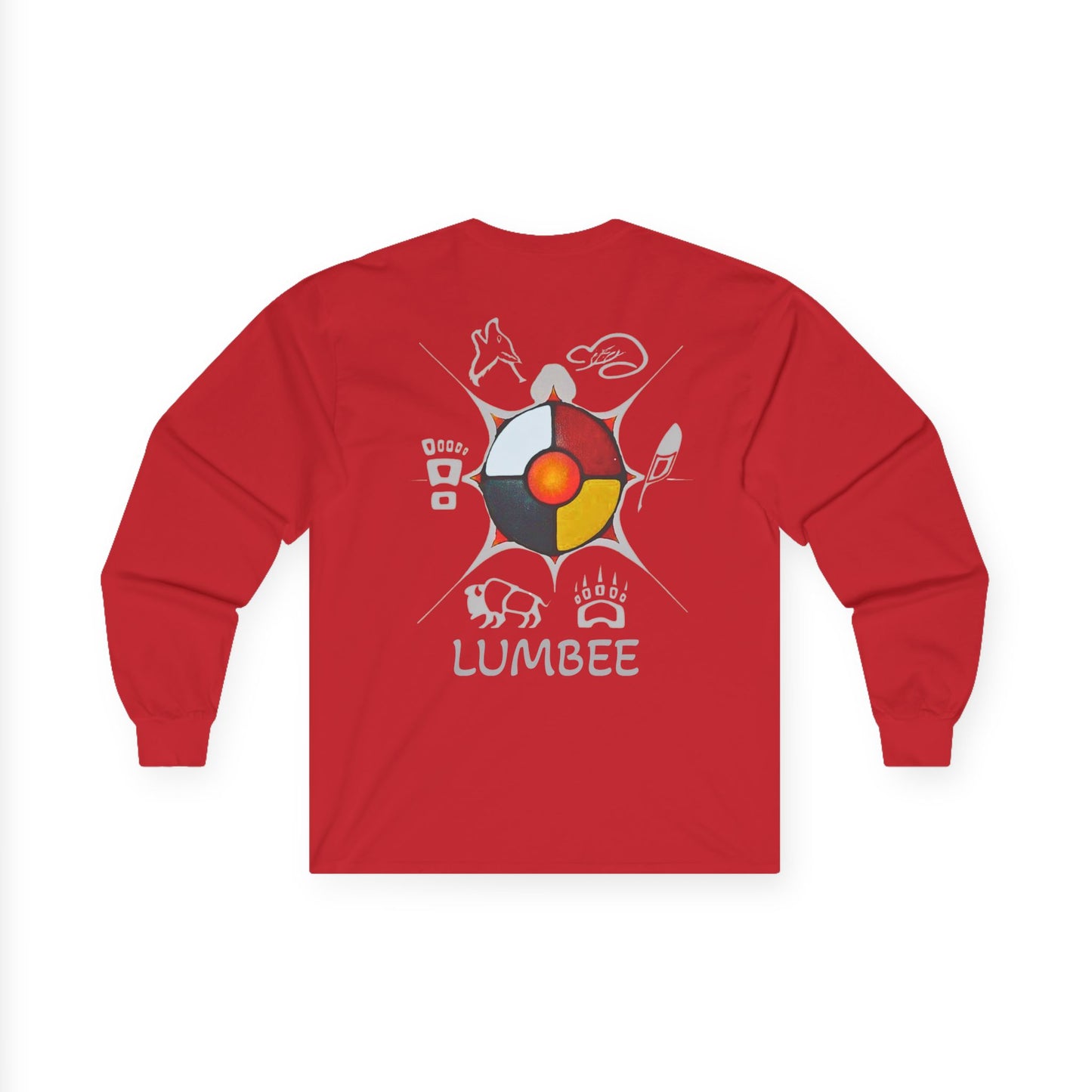 Cultural Lumbee Medicine Wheel LS Graphic Tee | Unisex