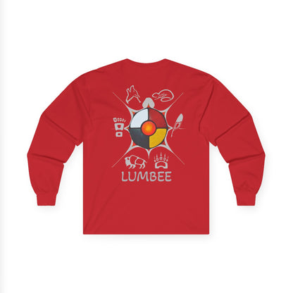 Cultural Lumbee Medicine Wheel LS Graphic Tee | Unisex