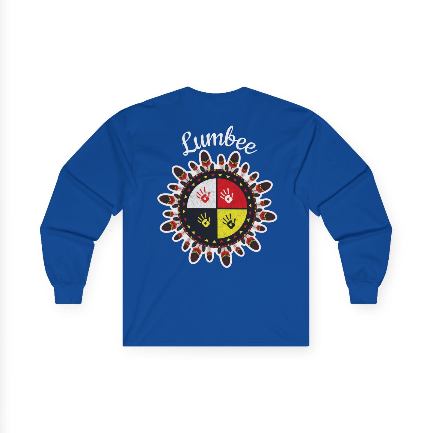 Lumbee Medicine Wheel LS Graphic Tee | Unisex