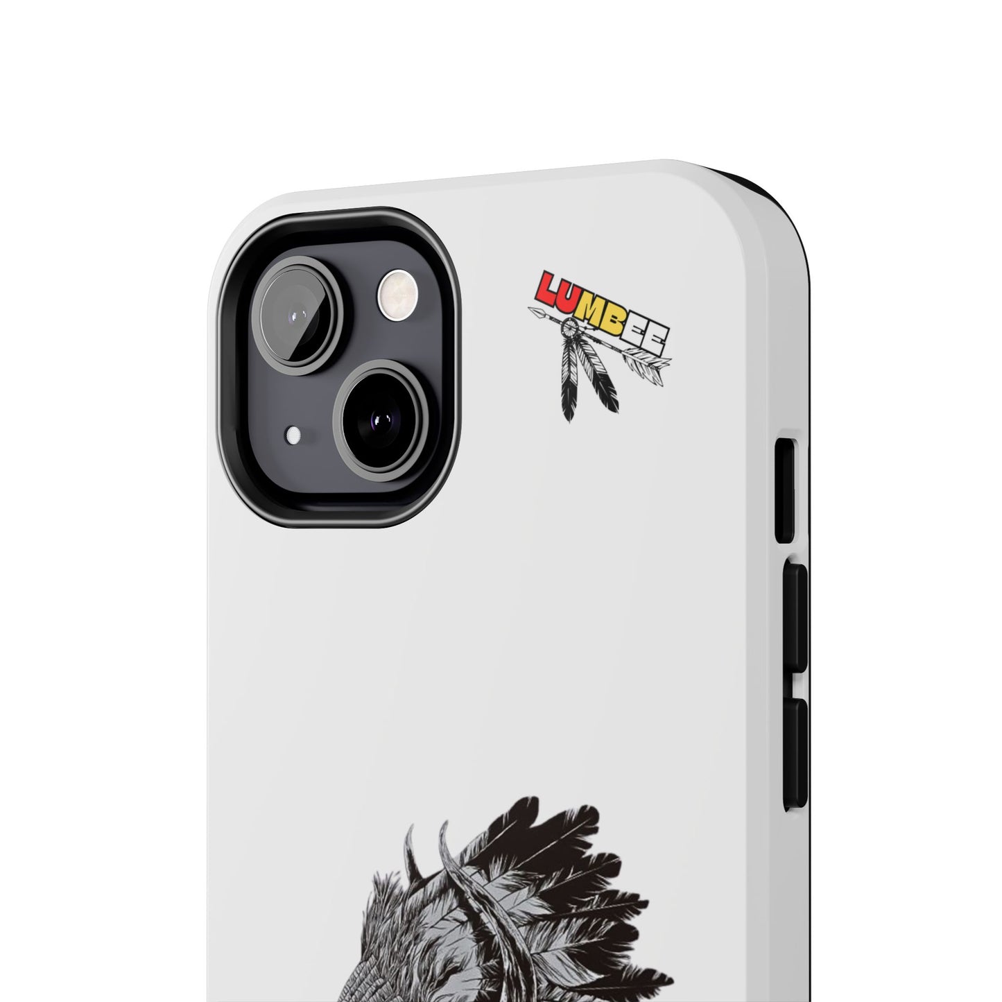 White Tough Phone Case — 910 Indian Chief