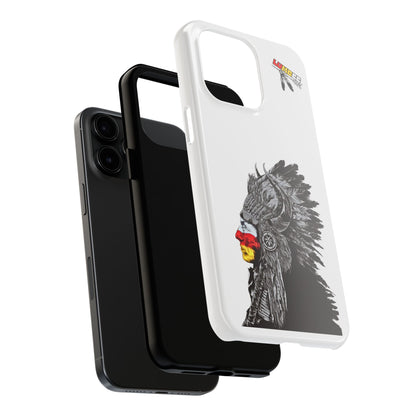 White Tough Phone Case — 910 Indian Chief