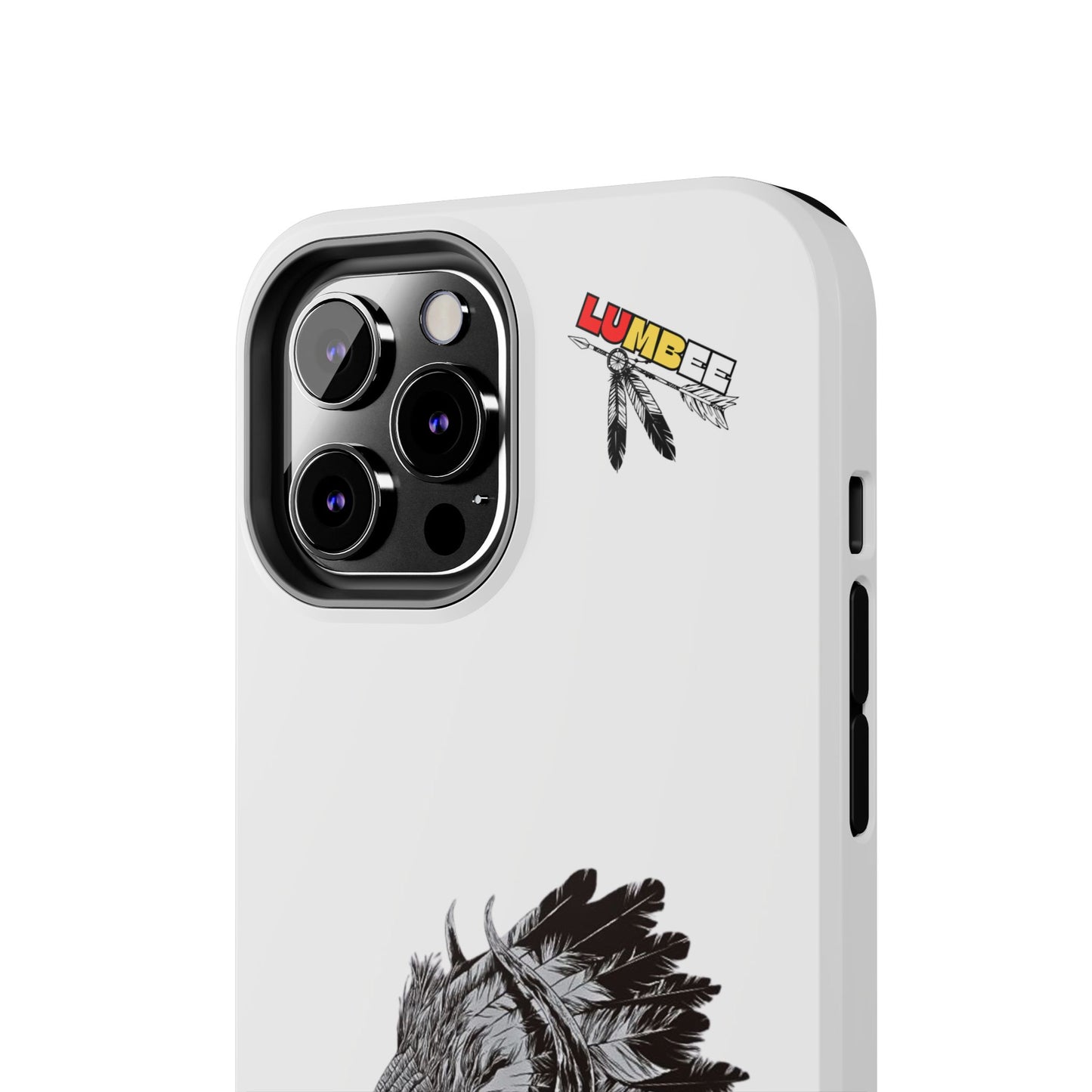 White Tough Phone Case — 910 Indian Chief