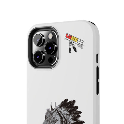 White Tough Phone Case — 910 Indian Chief