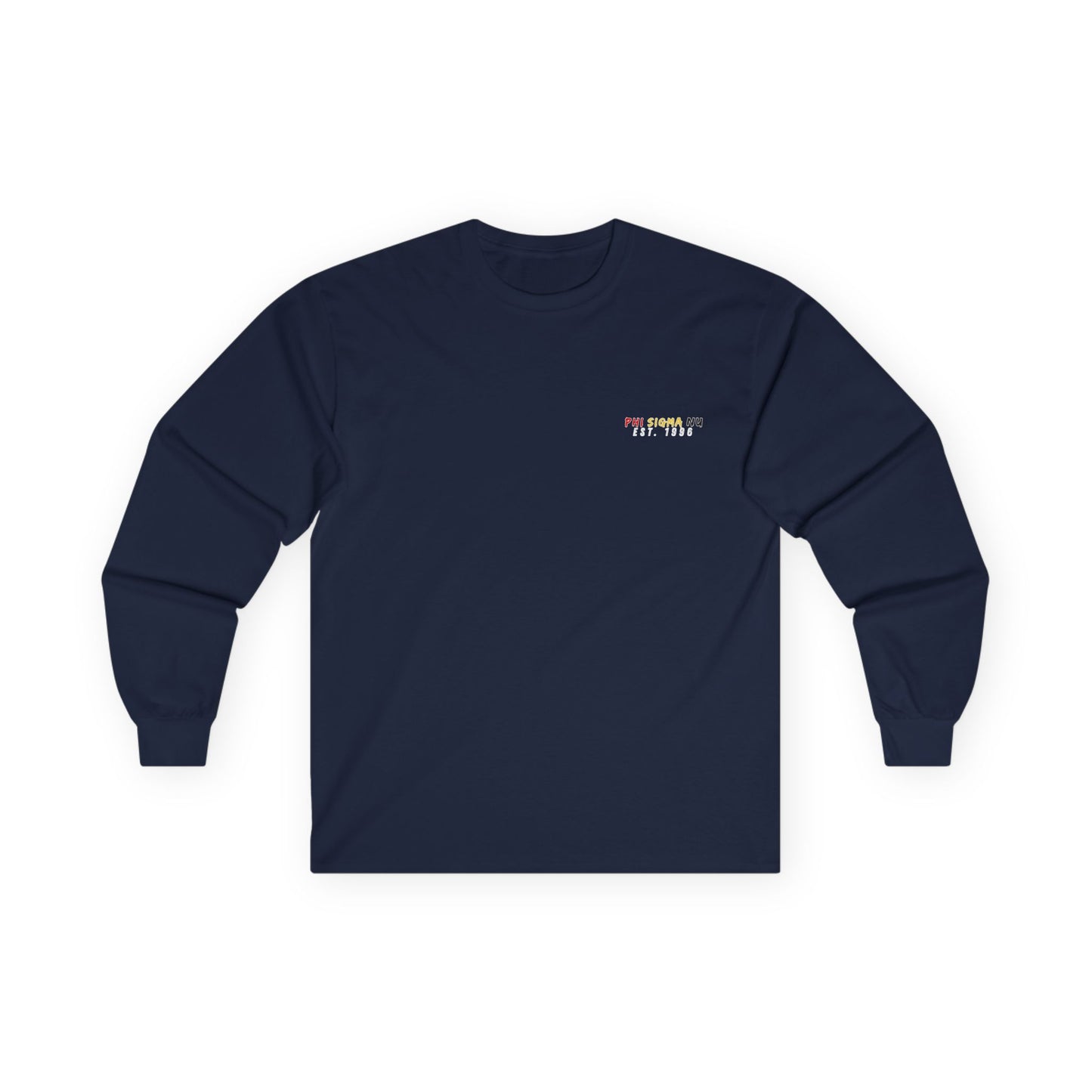 Phi Sigma Nu Long Sleeve Graphic Tee - Indian Chief