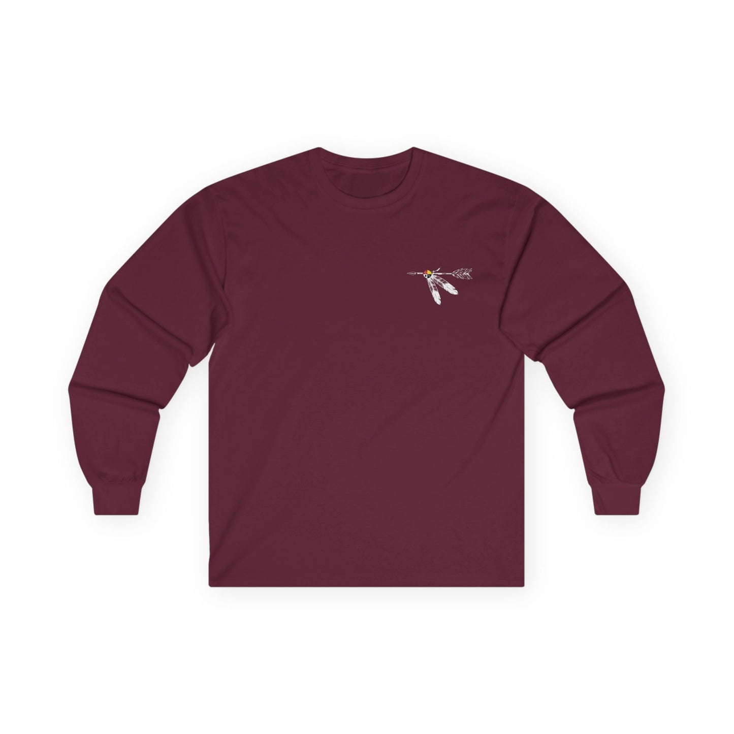 Phi Sigma Nu Long Sleeve Graphic Tee - Crest