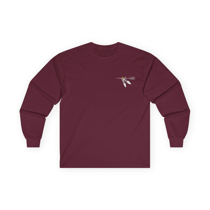 Phi Sigma Nu Long Sleeve Graphic Tee - Crest