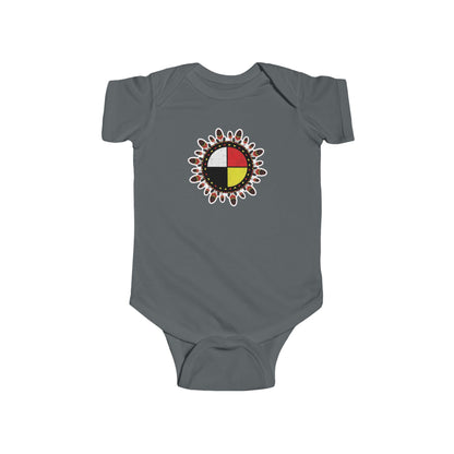 Medicine Wheel Baby Onesie