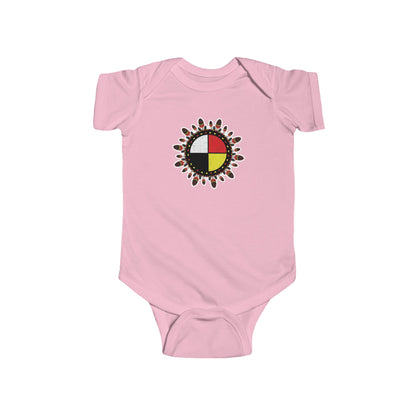 Medicine Wheel Baby Onesie