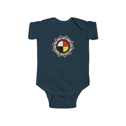 Medicine Wheel Baby Onesie