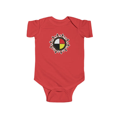 Medicine Wheel Baby Onesie