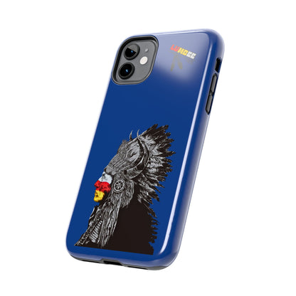 Blue Tough Phone Case — 910 Indian Chief