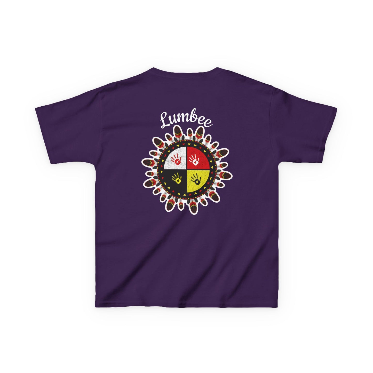 Lumbee Medicine Wheel Kids Graphic Tee | Unisex