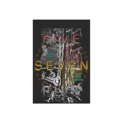 575 Lumber River Double-Sided Flag | Black