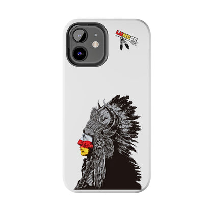 White Tough Phone Case — 910 Indian Chief