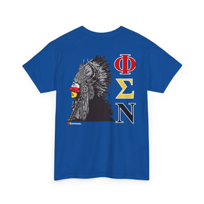 Phi Sigma Nu Graphic Tee - Indian Chief