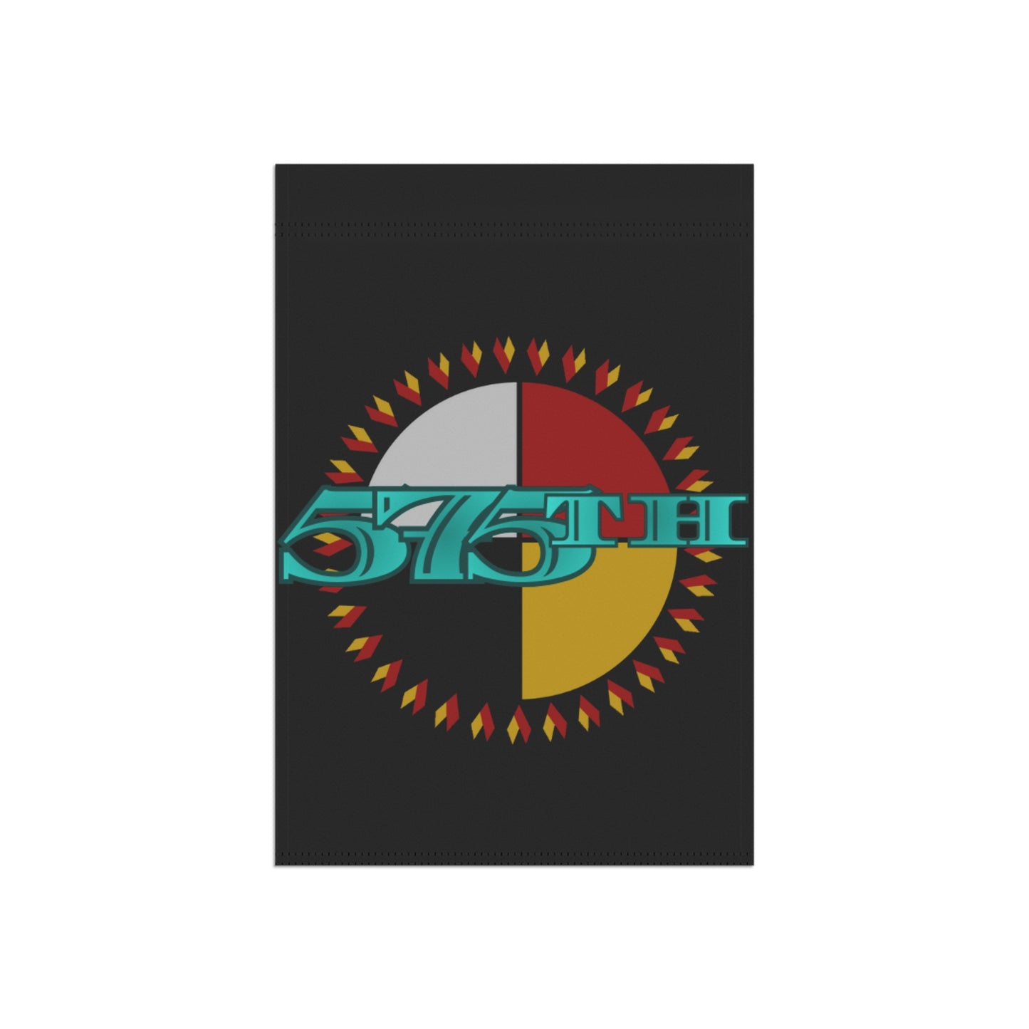 575 Double-Sided Flag | Black