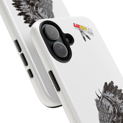 White Tough Phone Case — 910 Indian Chief