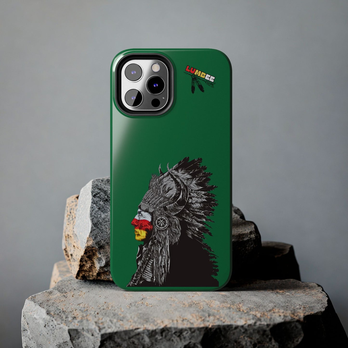 Green Tough Phone Case — 910 Indian Chief