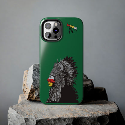 Green Tough Phone Case — 910 Indian Chief