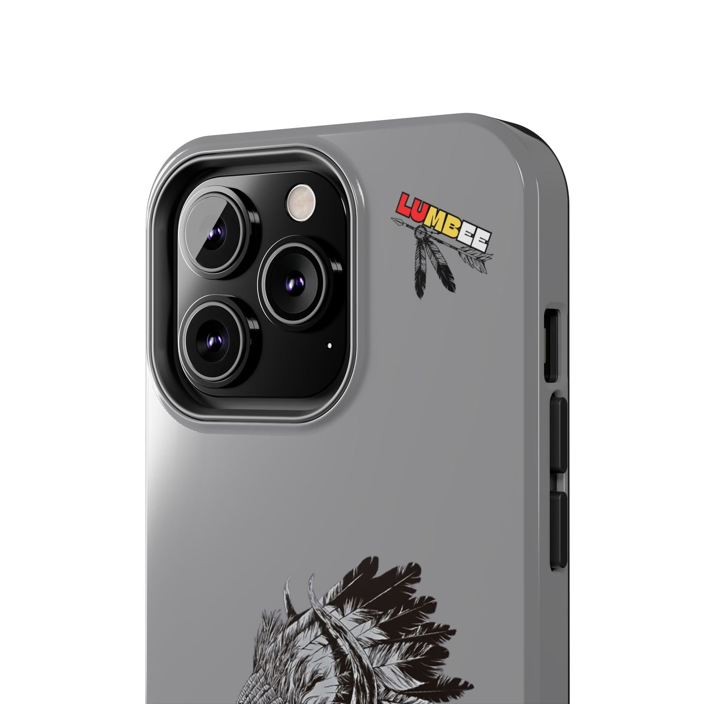 Grey Tough Phone Case — 910 Indian Chief