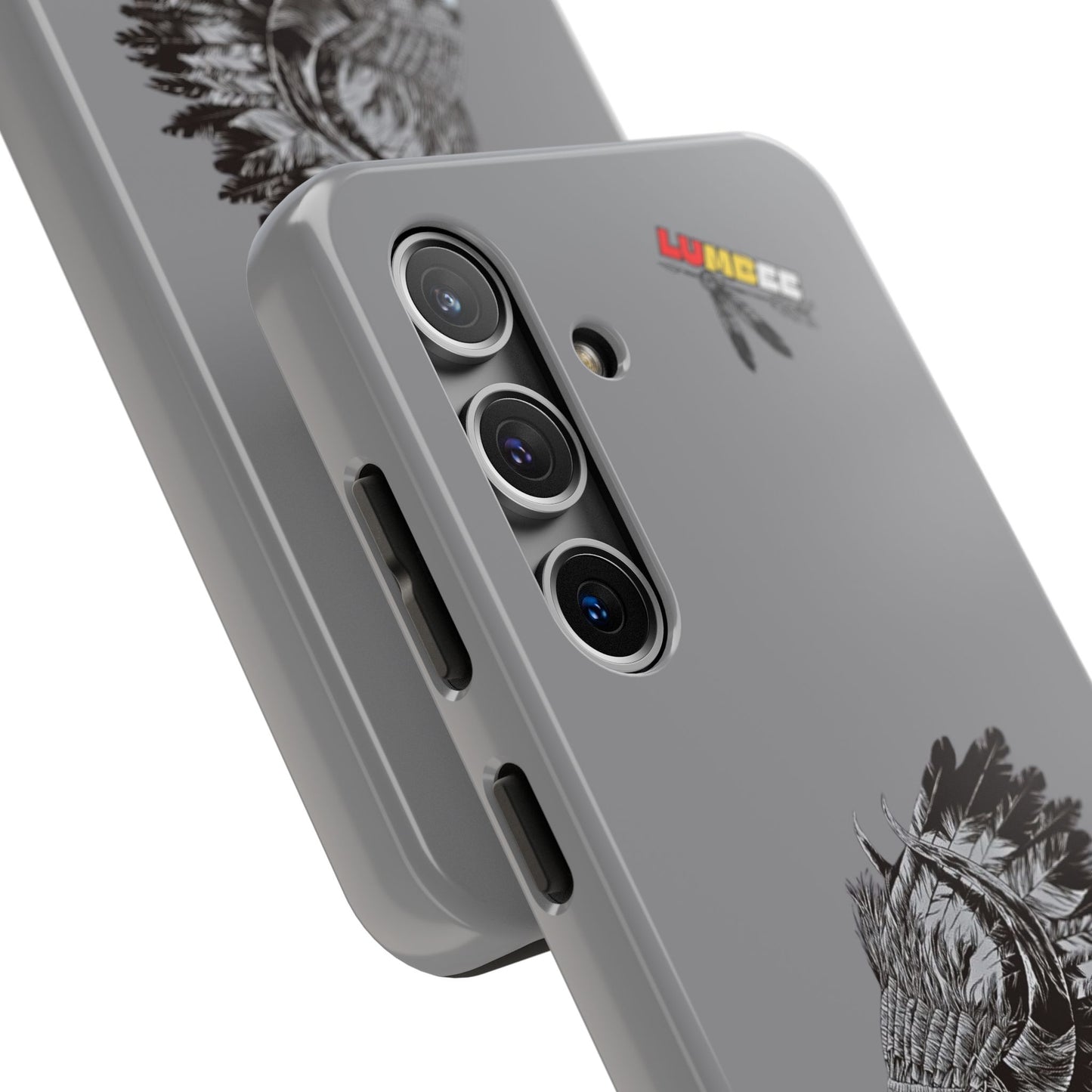 Grey Tough Phone Case — 910 Indian Chief