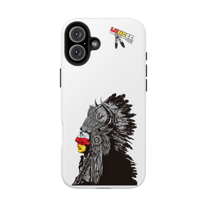 White Tough Phone Case — 910 Indian Chief