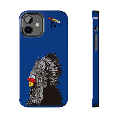 Blue Tough Phone Case — 910 Indian Chief