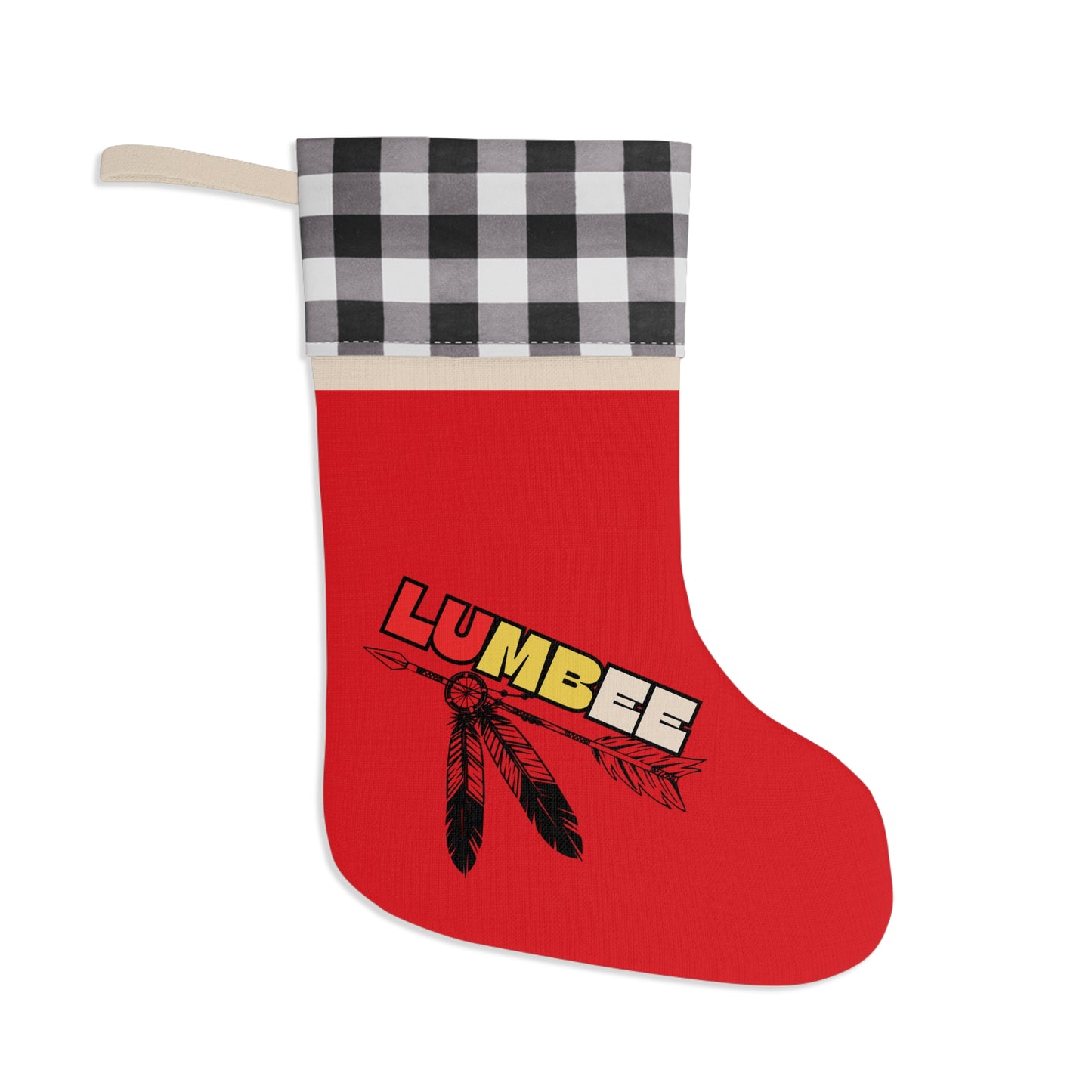Lumbee Christmas Stocking