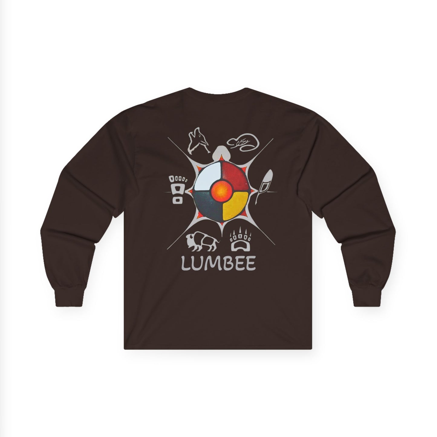 Cultural Lumbee Medicine Wheel LS Graphic Tee | Unisex