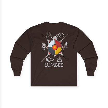 Cultural Lumbee Medicine Wheel LS Graphic Tee | Unisex