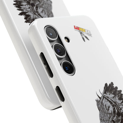 White Tough Phone Case — 910 Indian Chief