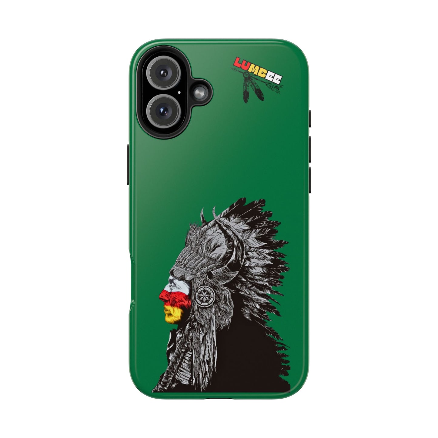 Green Tough Phone Case — 910 Indian Chief