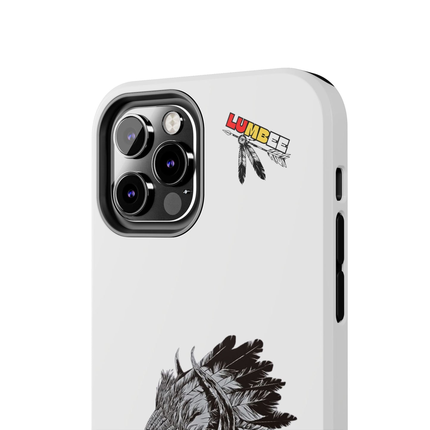 White Tough Phone Case — 910 Indian Chief